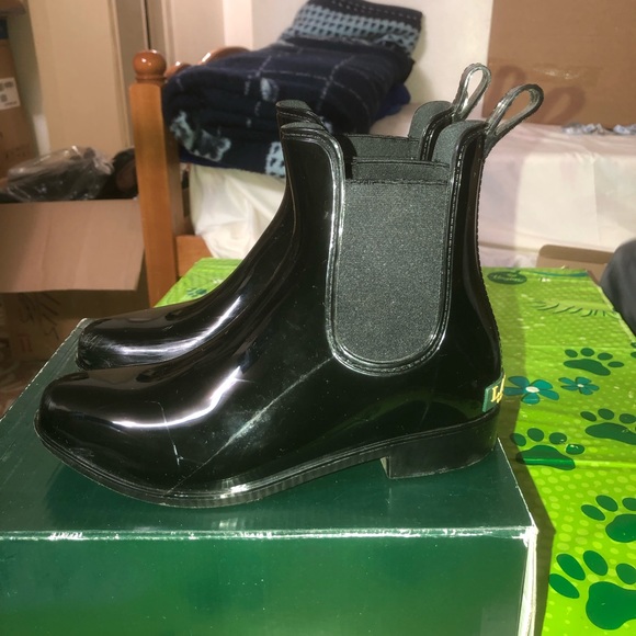 Lauren Ralph lauren tally Bo RAI 6 women's black boots - Picture 6 of 11